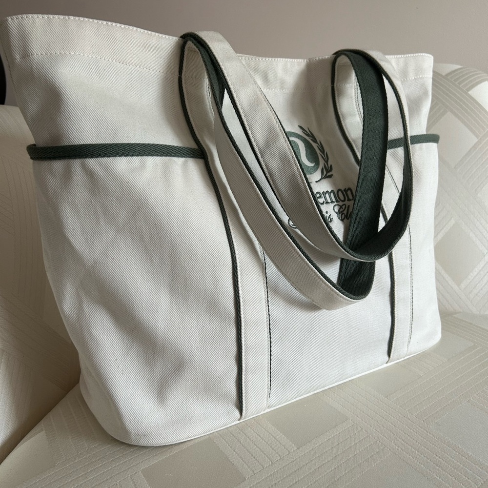 Lululemon Daily Multi-pocket Canvas Tennis Tote Bag 20L - Picture 4 of 7